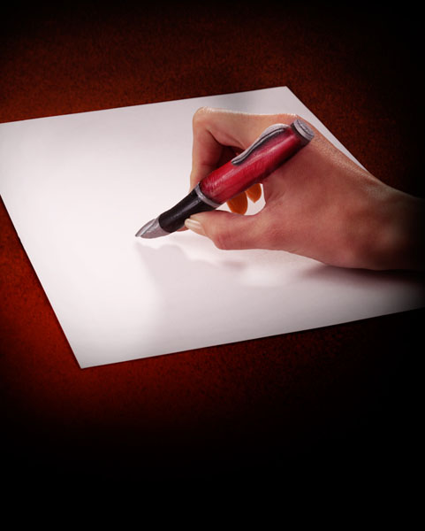 Photograph Ray Massey Pen on One Eyeland