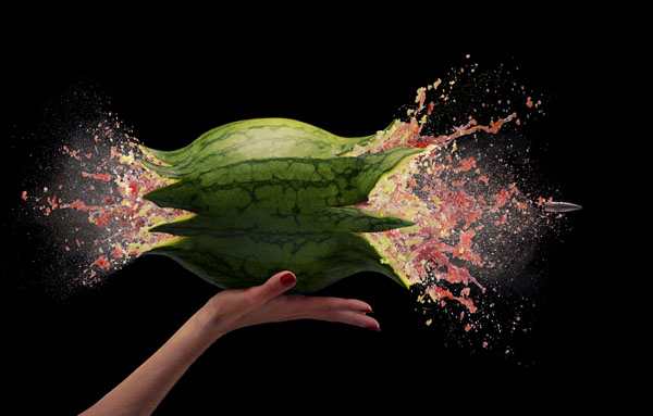 Photograph Ray Massey Watermelon Blast on One Eyeland