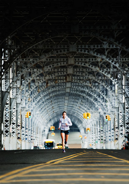 Photograph Laura Barisonzi Bridge Run on One Eyeland