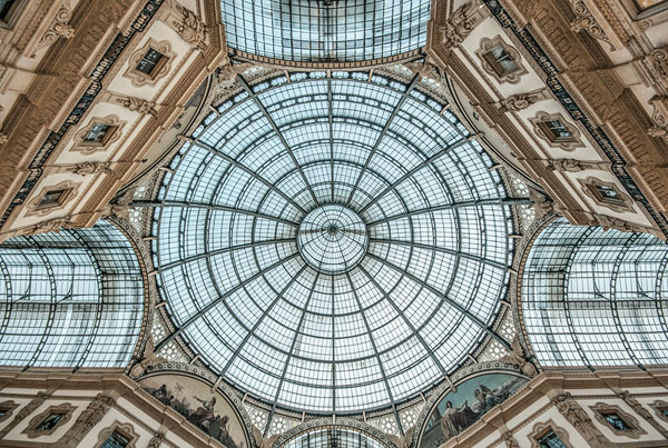 Photograph Vicente Moraga Galeria Vittorio Emanuele Ii on One Eyeland