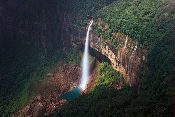 Photograph Mahesh Balasubramanian Nohkalikai Falls on One Eyeland
