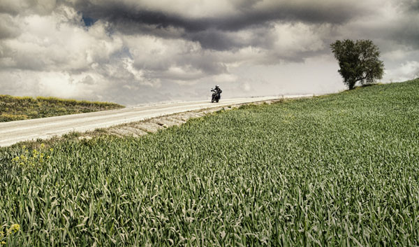 Photograph Eugenia Kyriakopoulou Lone Rider on One Eyeland