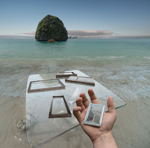 Photograph Ray Art Platos Trick on One Eyeland
