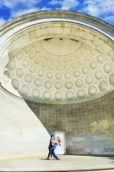 Photograph Mitchell Funk Central Park Bandshell on One Eyeland