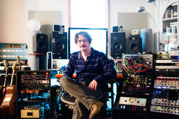Photograph Laura Barisonzi Sound Engineer on One Eyeland
