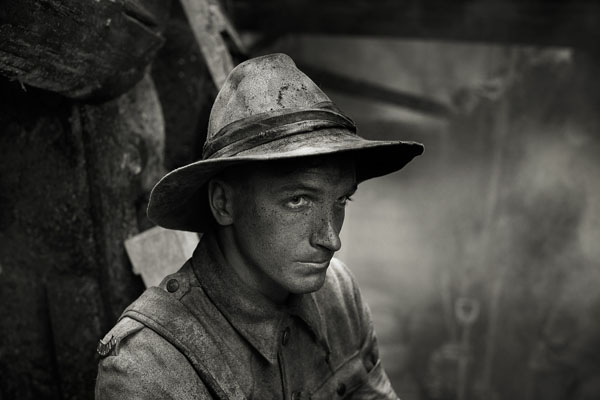 Photograph Troy Goodall Unforgotten Soldiers on One Eyeland