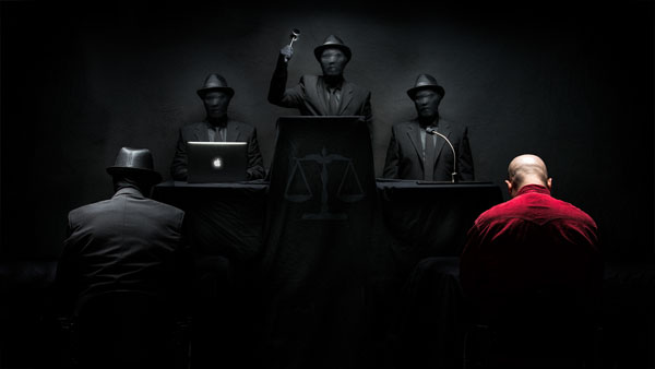 Photograph Petri Damsten Blind Justice on One Eyeland