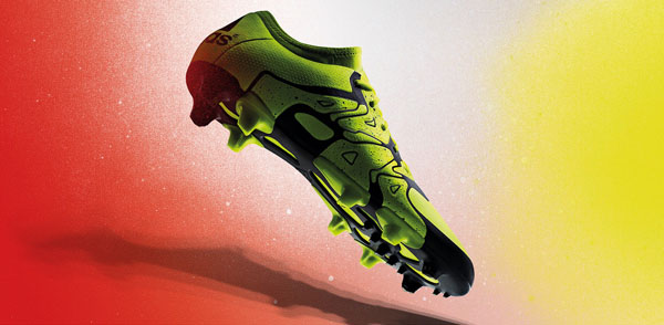 Photograph Tal Silverman Adidas X15 Football Boots on One Eyeland