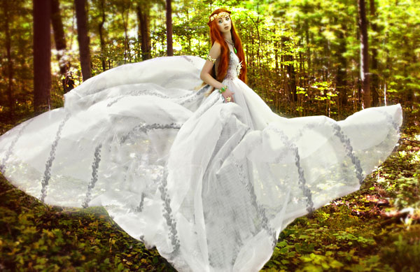 Photograph Michele Taras Fairy In The Woods on One Eyeland