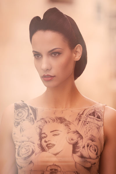 Photograph Greg Sino Lookbook Marie Wallace on One Eyeland
