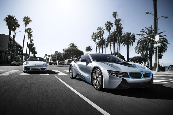Photograph Robert Kerian Bmw I8 on One Eyeland