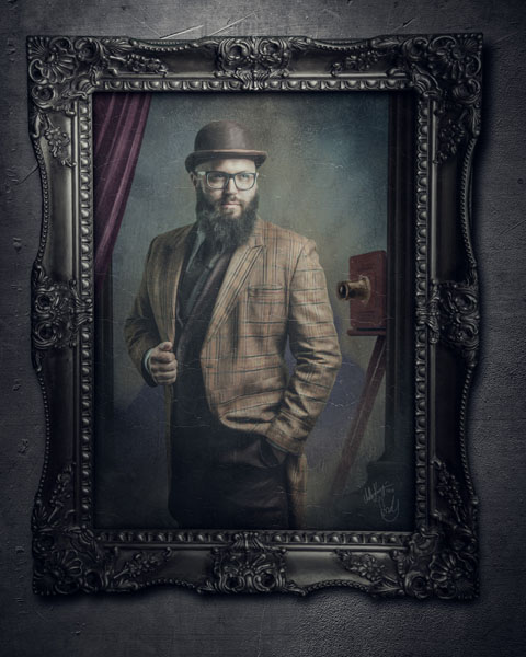 Photograph Antti Karppinen Victorian Portrait on One Eyeland