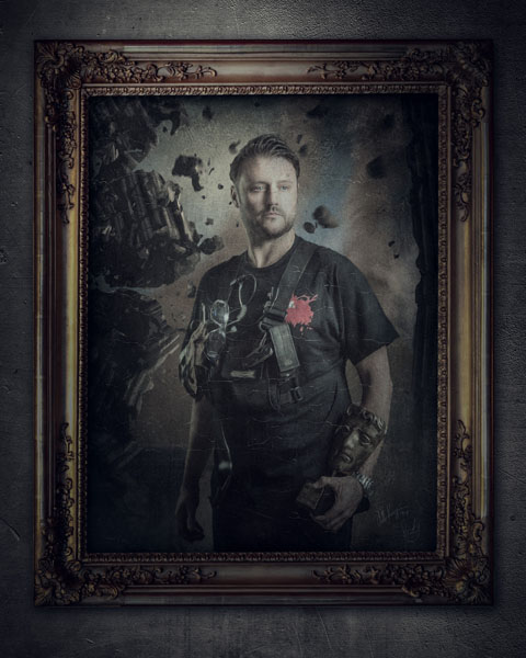 Photograph Antti Karppinen Victorian Style Portrait on One Eyeland