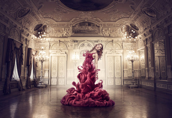 Photograph Mark Mawson Aqueous Dress on One Eyeland