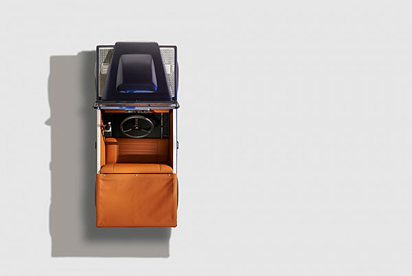 Photograph Nigel Harniman Land Rover Defender For Frankfurt Motor Show on One Eyeland