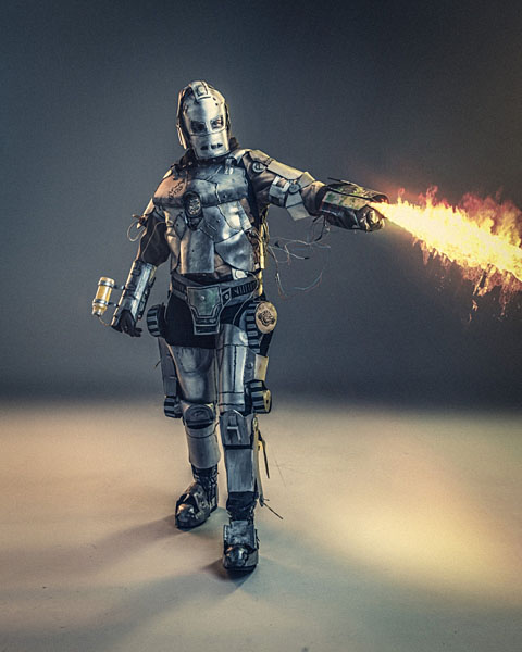 Photograph Antti Karppinen Iron Man Mk1 Cosplay on One Eyeland