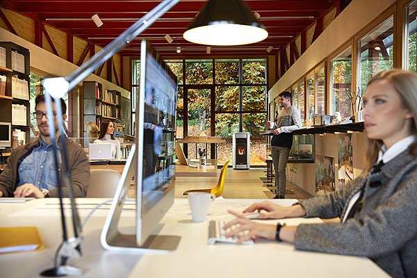 Photograph Gianni Canali Heat Stoves Office on One Eyeland
