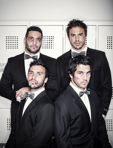 Photograph Eugenio Mazzinghi Los Pumas Rugby Team on One Eyeland