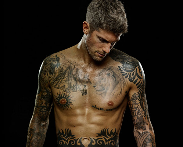 Photograph Larry Rostant Tony Mills Para Olympian 2 on One Eyeland