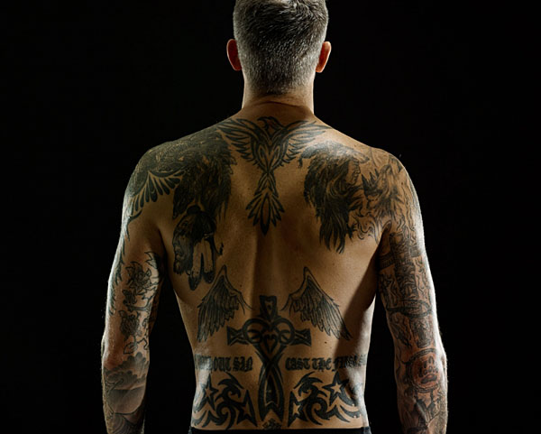 Photograph Larry Rostant Tony Mills Para Olympian 3 on One Eyeland