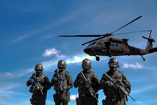 Photograph Somchai Kongkamsri Special Force Action on One Eyeland