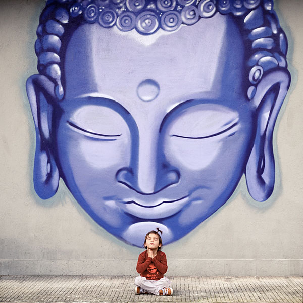 Photograph Leo Botana Litle Buddha on One Eyeland