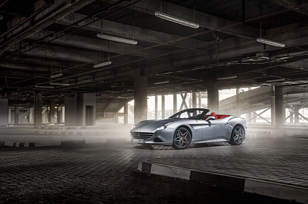 Photograph Christopher List Ferrari California T on One Eyeland