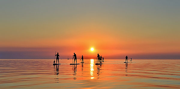 Photograph Davorin Volavsek Stand Up Paddle on One Eyeland