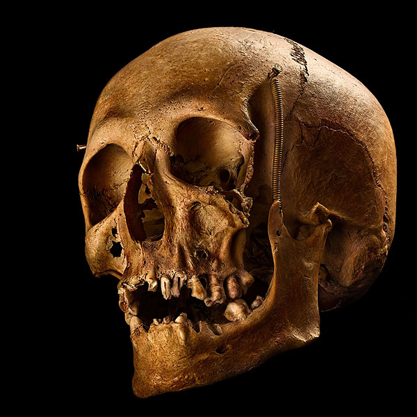 Photograph Antonio Strafella Skull Baron on One Eyeland