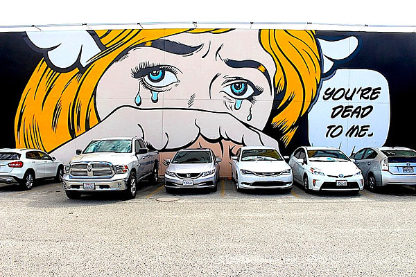 Photograph Ronnie Caplan Parking Lot on One Eyeland