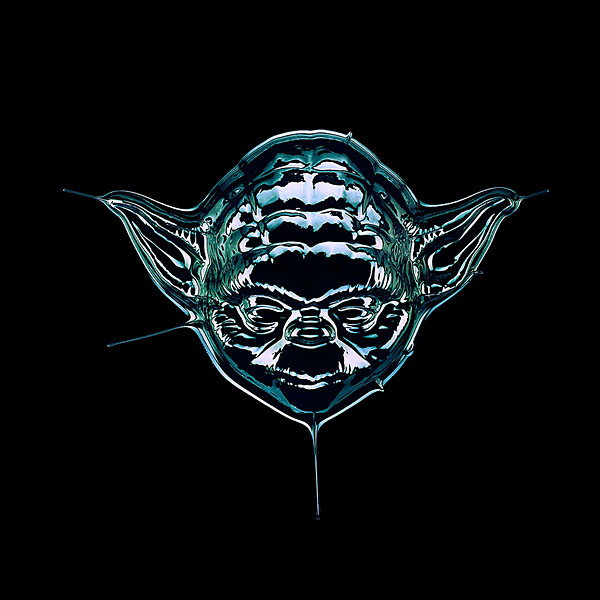 Photograph Marc Tule Star Wars Yoda Encased In Latex on One Eyeland