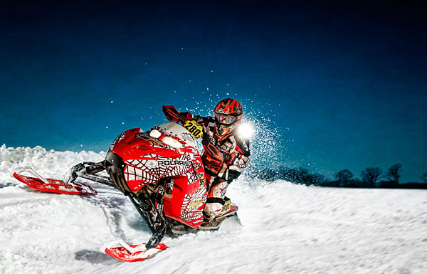 Photograph Scott Bell Snocross on One Eyeland