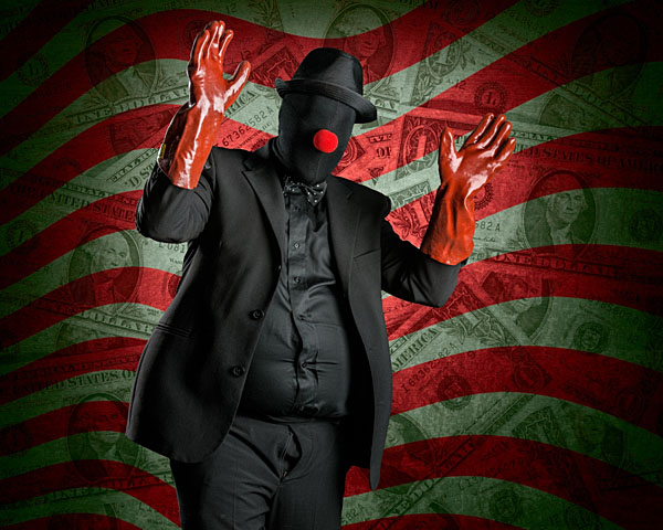 Photograph Petri Damsten Corporate Clown on One Eyeland