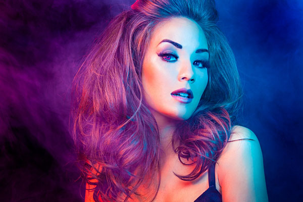 Photograph Krystel Marques Red And Blue on One Eyeland