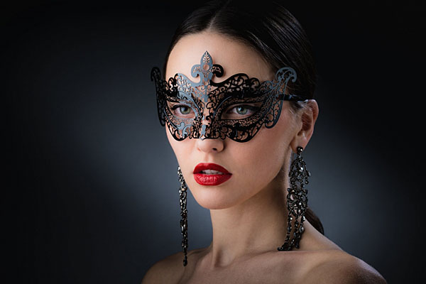 Photograph Yuri Afanasiev Red Lipstick on One Eyeland