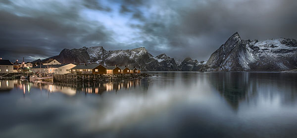Photograph Damon Mcdonald Rorbuer Reflections on One Eyeland