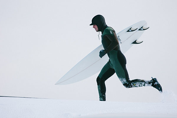 Photograph Ryan Struck Surfing In The Snow on One Eyeland