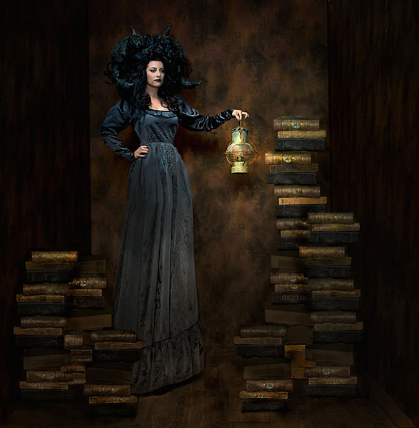 Photograph Peter Kemp My Books on One Eyeland