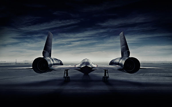 Photograph Blair Bunting Sr71 Blackbird on One Eyeland