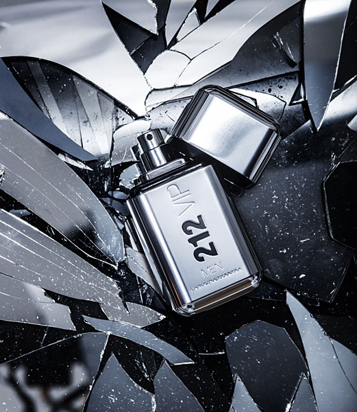 Photograph Mark Zawila Vip Aftershave Smashing on One Eyeland