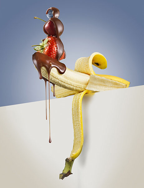 Photograph Mark Zawila Dripping Chocolate on One Eyeland