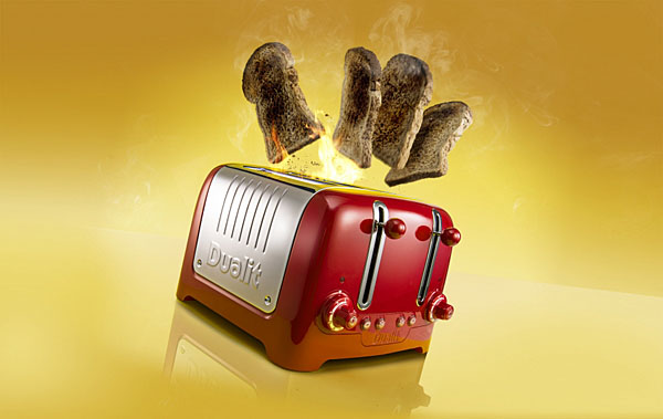 Photograph Mark Zawila Toaster On Fire on One Eyeland