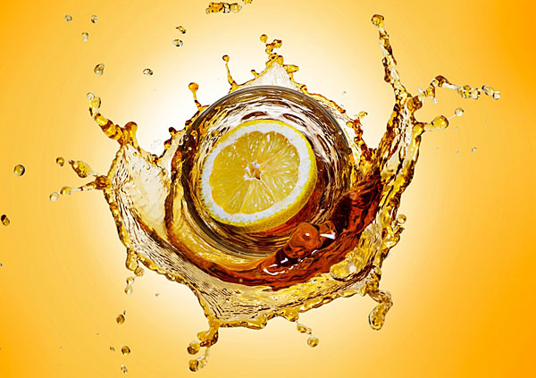 Photograph Mark Zawila Splash Lemon on One Eyeland