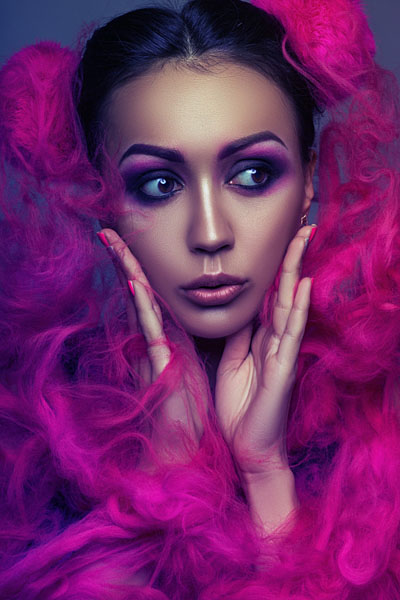Photograph Dasha Art In Pink on One Eyeland