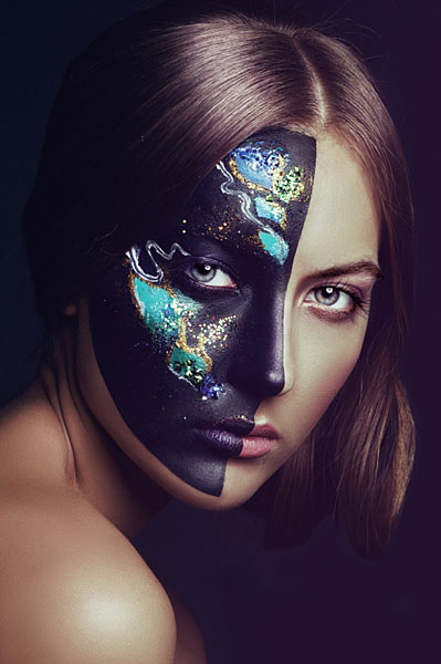 Photograph Dasha Art Black Galaxy on One Eyeland