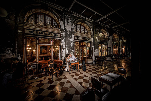 Photograph Raphael Newman Evening Coffe on One Eyeland