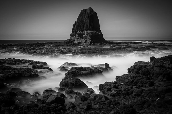 Photograph Justin Curtis Pulpit Rock on One Eyeland