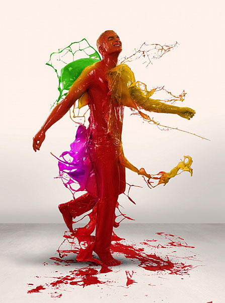 Photograph Jackson Carvalho Colored Splash on One Eyeland