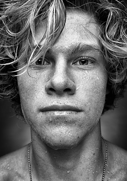 Photograph Ben Welsh Liam Whaley Kitesurfing World Champion on One Eyeland