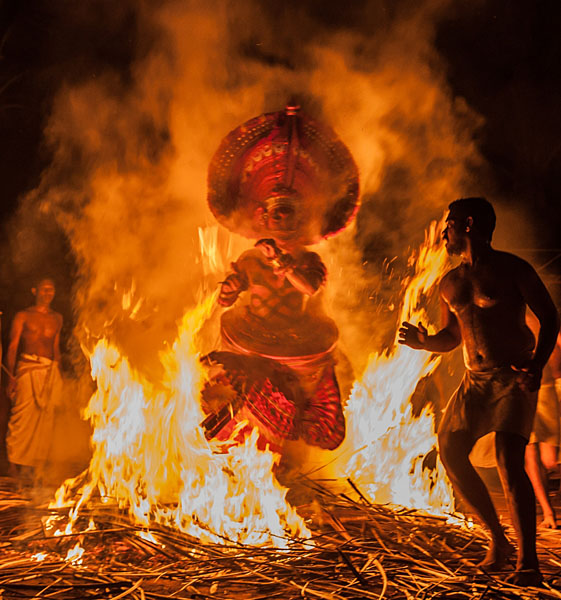 Photograph Sivakumar R Theyyam (human Gods From North Kerala  India) on One Eyeland